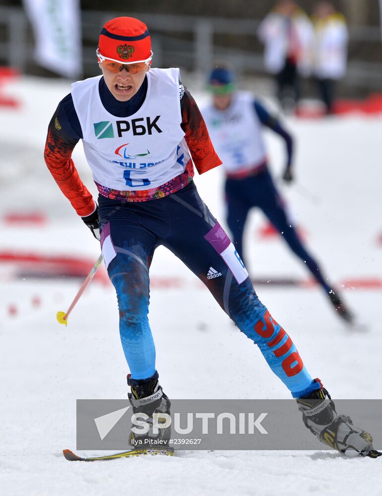 2014 Winter Paralympics. Biathlon. Men. Short distance