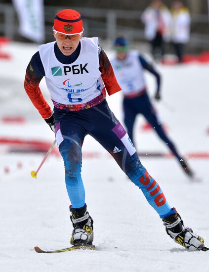 2014 Winter Paralympics. Biathlon. Men. Short distance