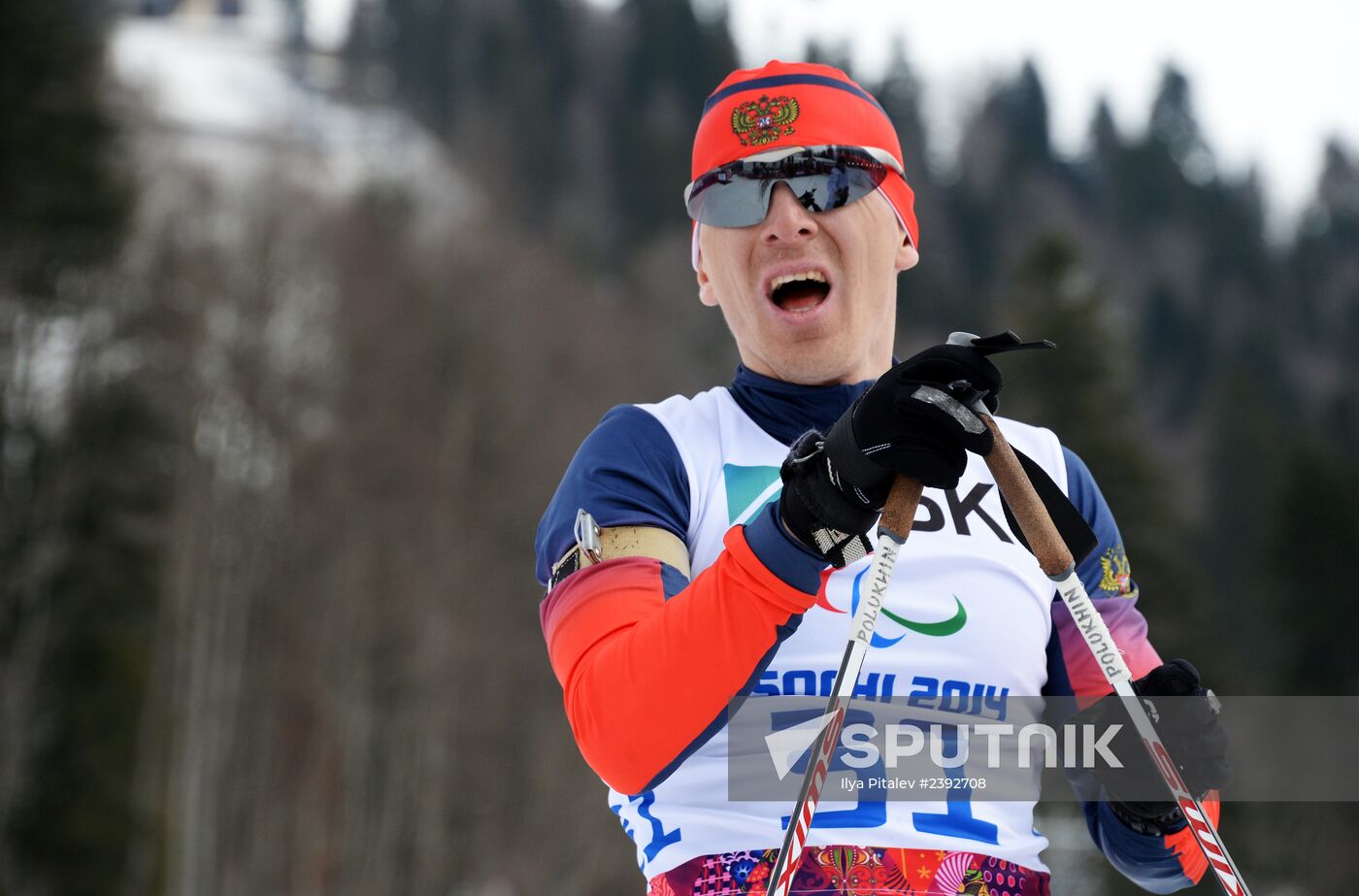 2014 Winter Paralympics. Biathlon. Men. Short distance