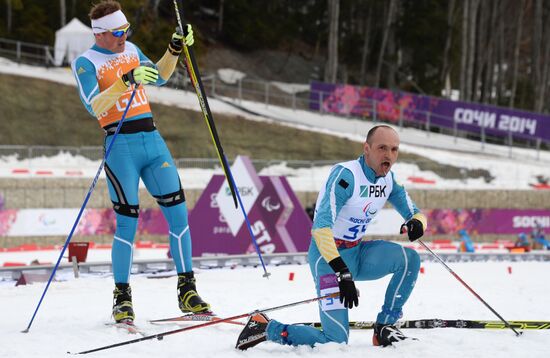 2014 Winter Paralympics. Biathlon. Men. Short distance