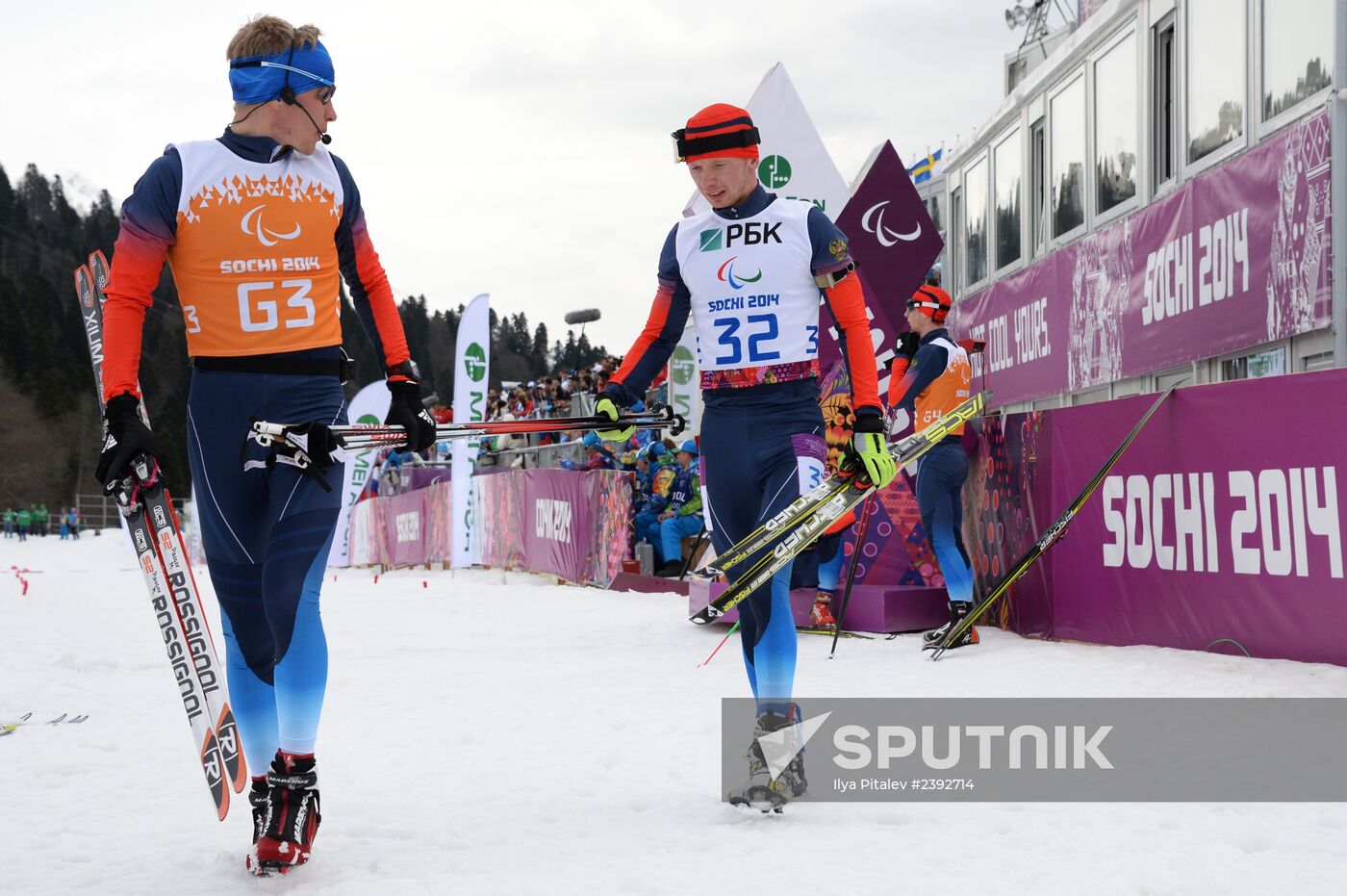 2014 Winter Paralympics. Biathlon. Men. Short distance