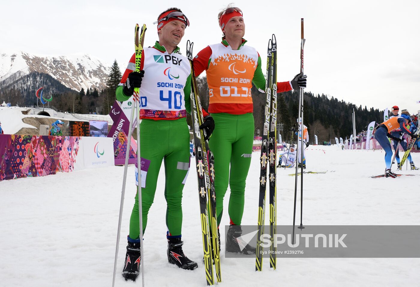 2014 Winter Paralympics. Biathlon. Men. Short distance