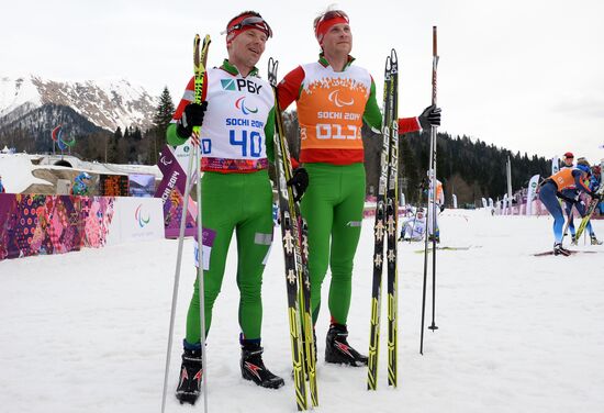 2014 Winter Paralympics. Biathlon. Men. Short distance