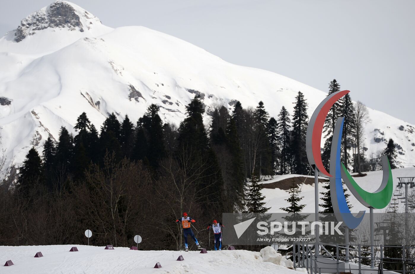 2014 Winter Paralympics. Biathlon. Men. Short distance