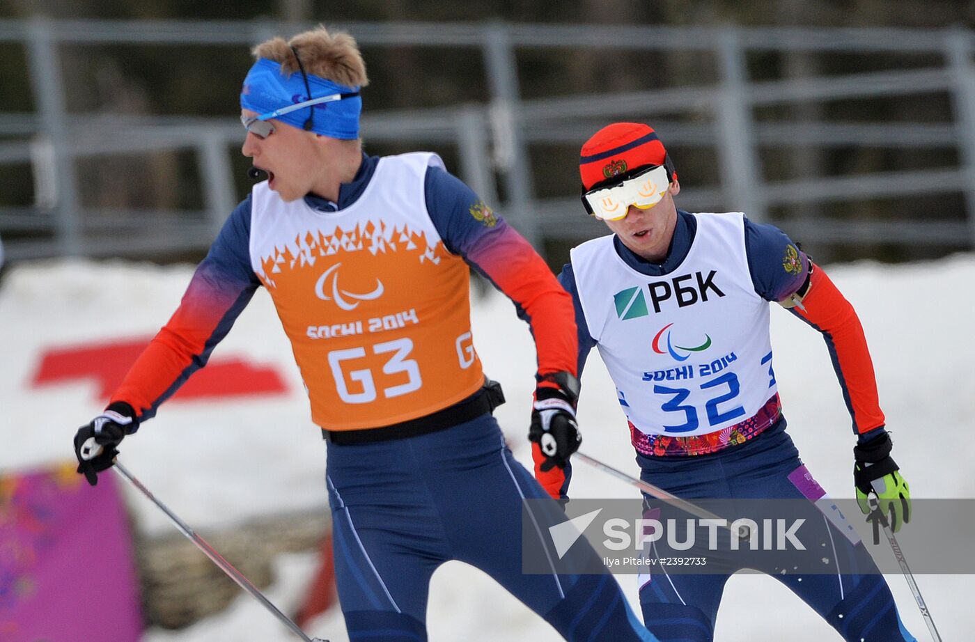 2014 Winter Paralympics. Biathlon. Men. Short distance