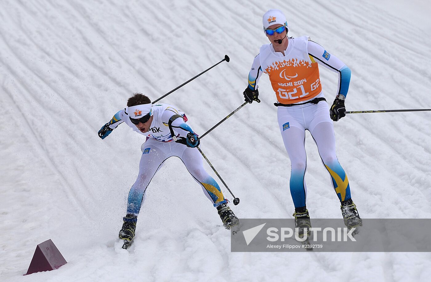 2014 Winter Paralympics. Biathlon. Men. Short distance