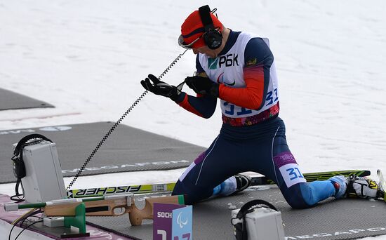 2014 Winter Paralympics. Biathlon. Men. Short distance