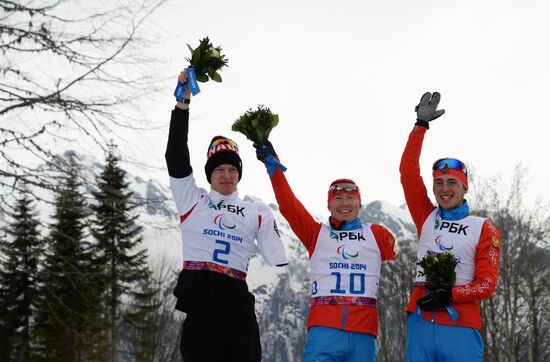 2014 Winter Paralympics. Biathlon. Men. Short distance