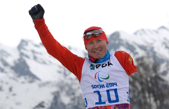 2014 Winter Paralympics. Biathlon. Men. Short distance