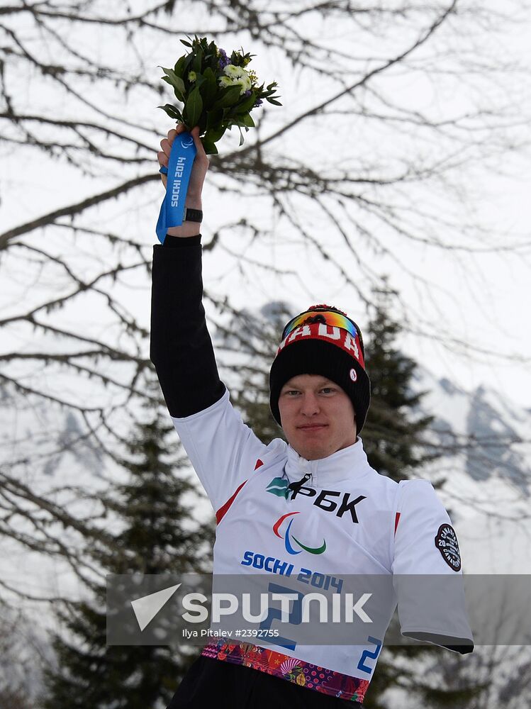 2014 Winter Paralympics. Biathlon. Men. Short distance