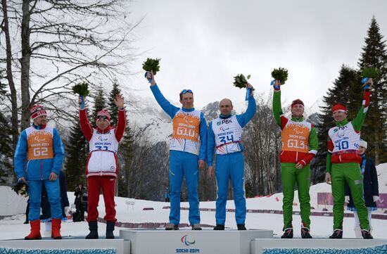 2014 Winter Paralympics. Biathlon. Men. Short distance