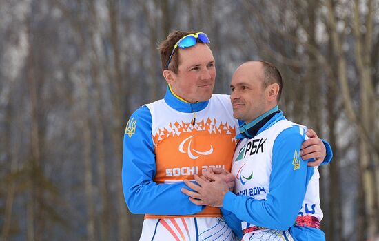 2014 Winter Paralympics. Biathlon. Men. Short distance