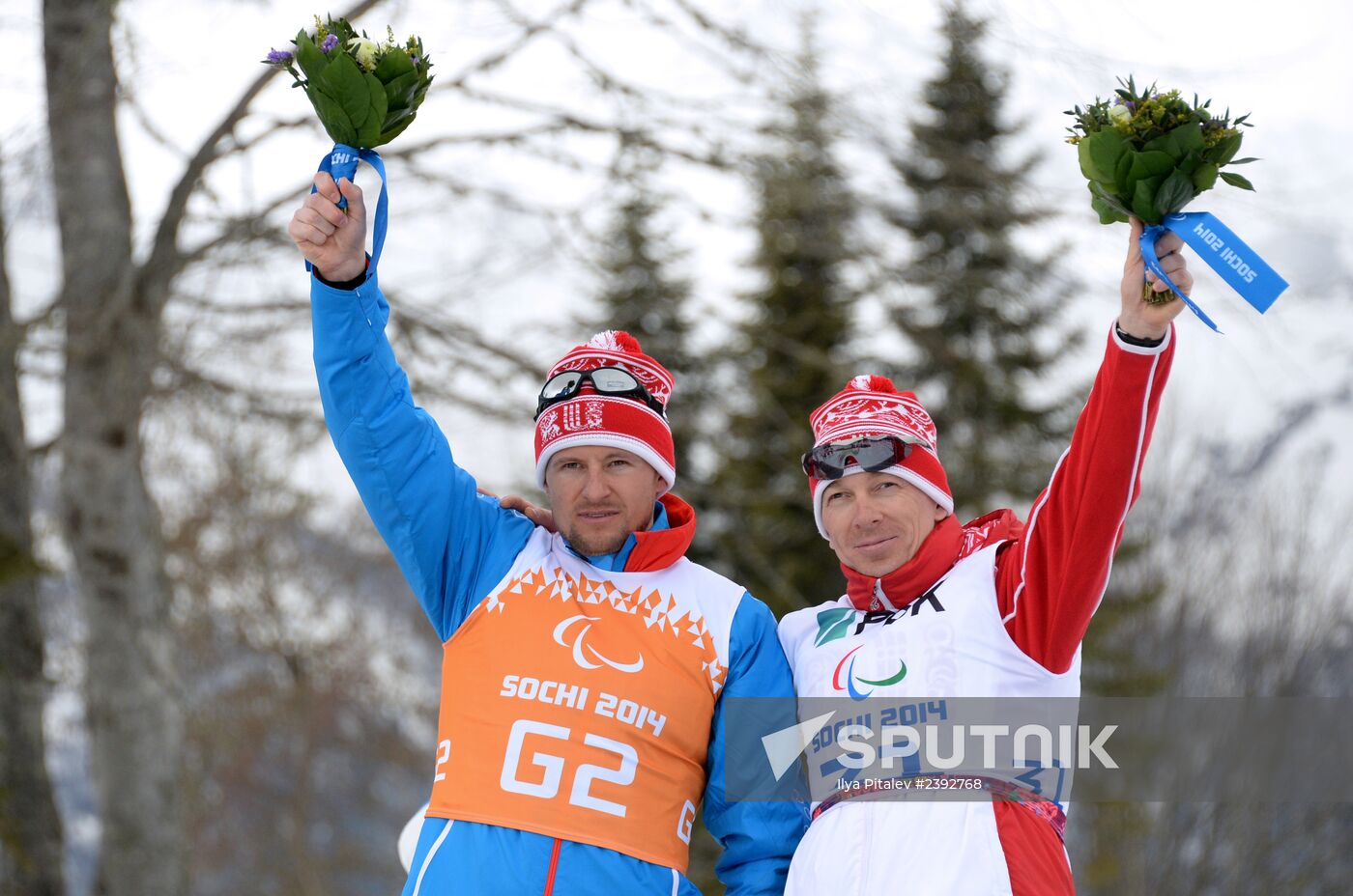 2014 Winter Paralympics. Biathlon. Men. Short distance