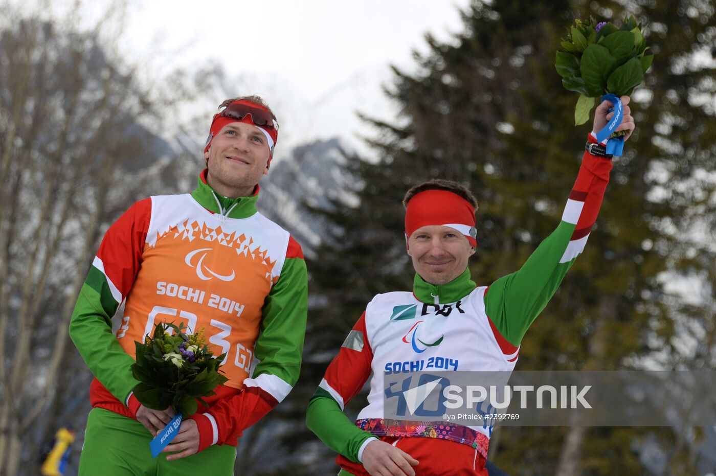 2014 Winter Paralympics. Biathlon. Men. Short distance