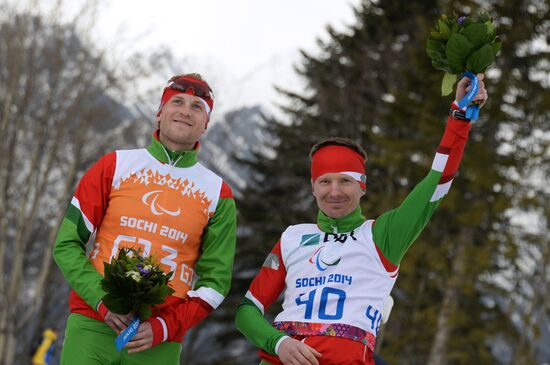 2014 Winter Paralympics. Biathlon. Men. Short distance
