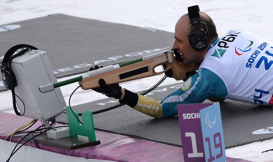 2014 Winter Paralympics. Biathlon. Men. Short distance