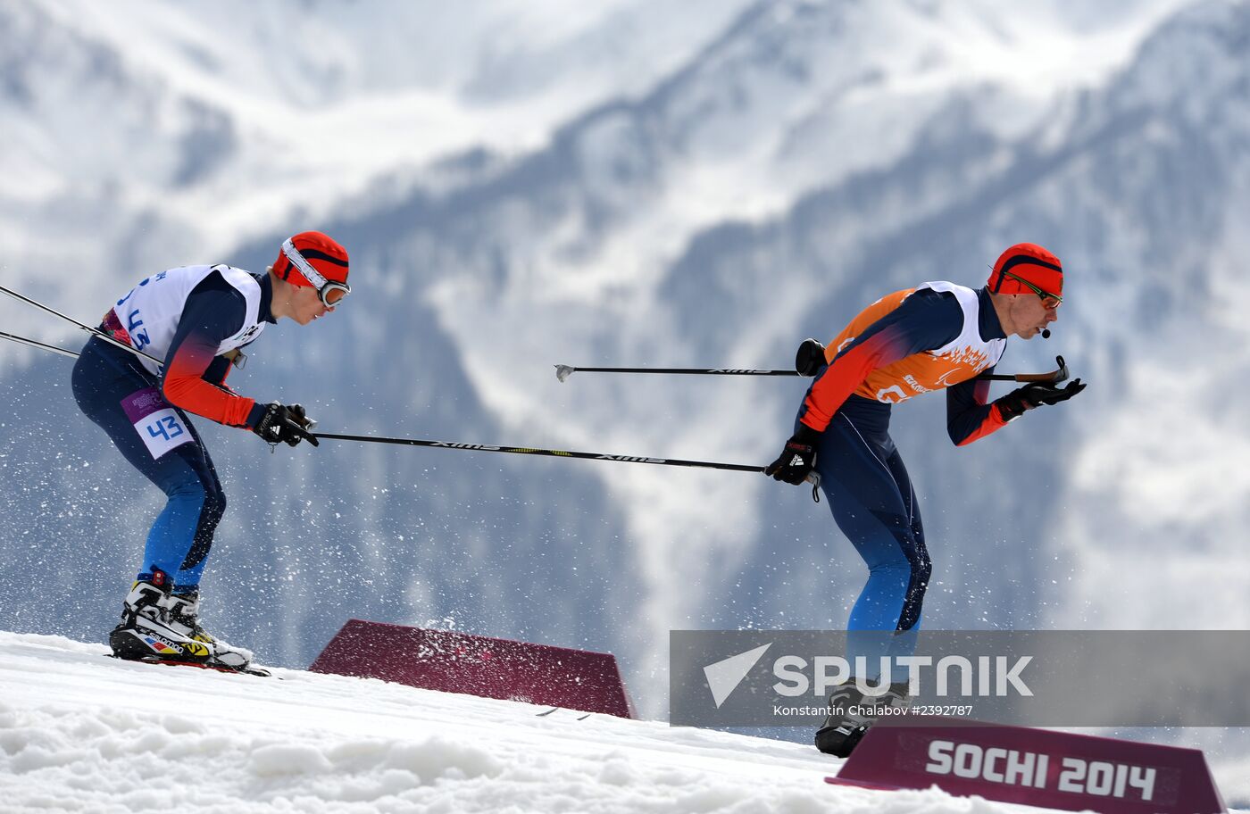 2014 Winter Paralympics. Biathlon. Men. Short distance