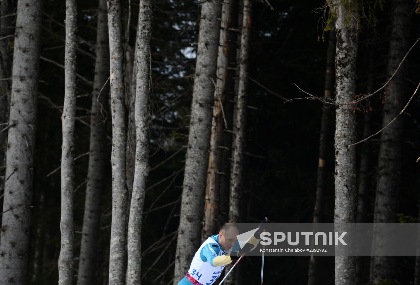 2014 Winter Paralympics. Biathlon. Men. Short distance
