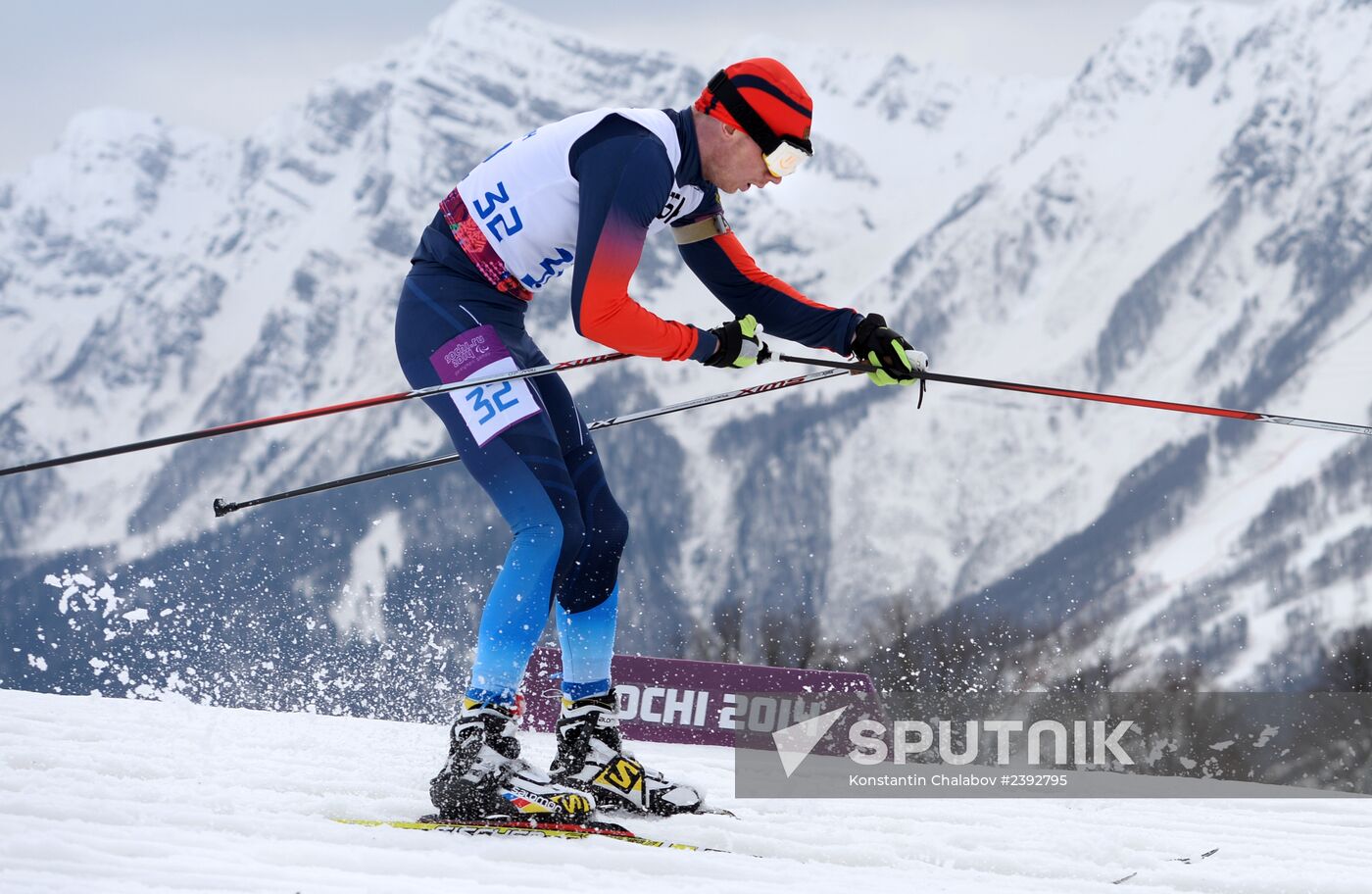 2014 Winter Paralympics. Biathlon. Men. Short distance