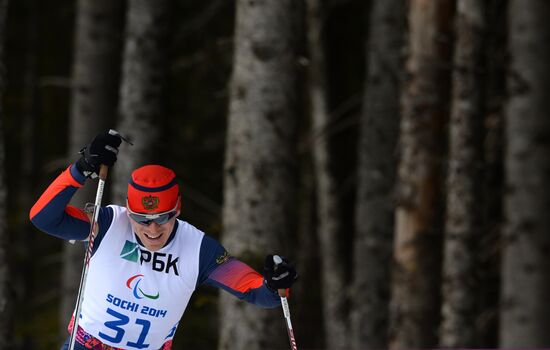 2014 Winter Paralympics. Biathlon. Men. Short distance
