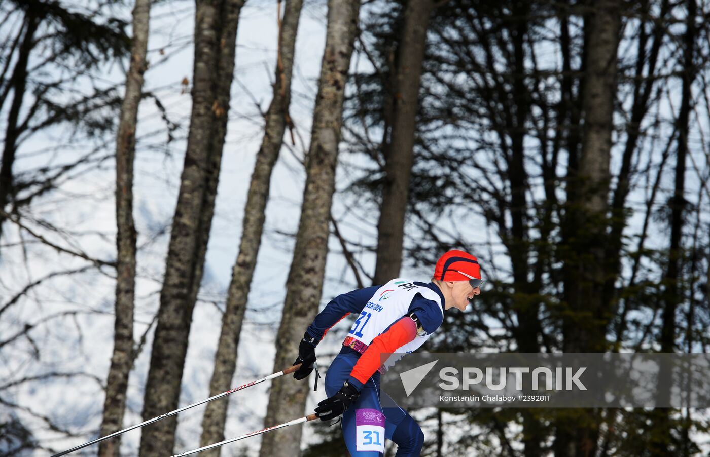2014 Winter Paralympics. Biathlon. Men. Short distance