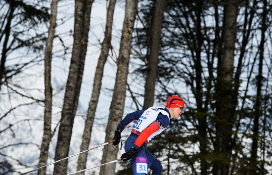 2014 Winter Paralympics. Biathlon. Men. Short distance