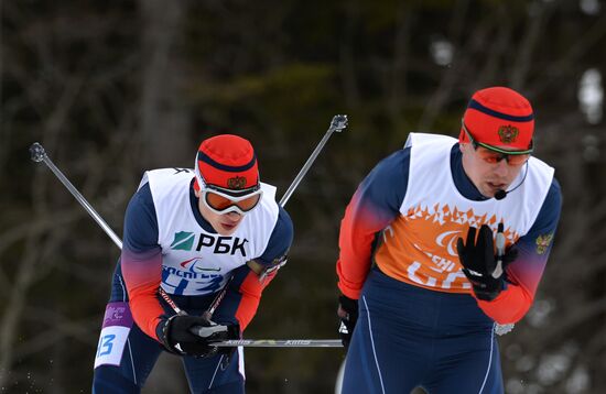2014 Winter Paralympics. Biathlon. Men. Short distance