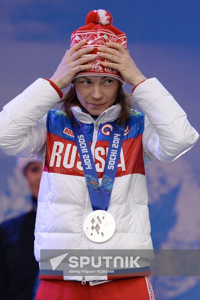 2014 Winter Paralympics. Medal ceremony. Day One