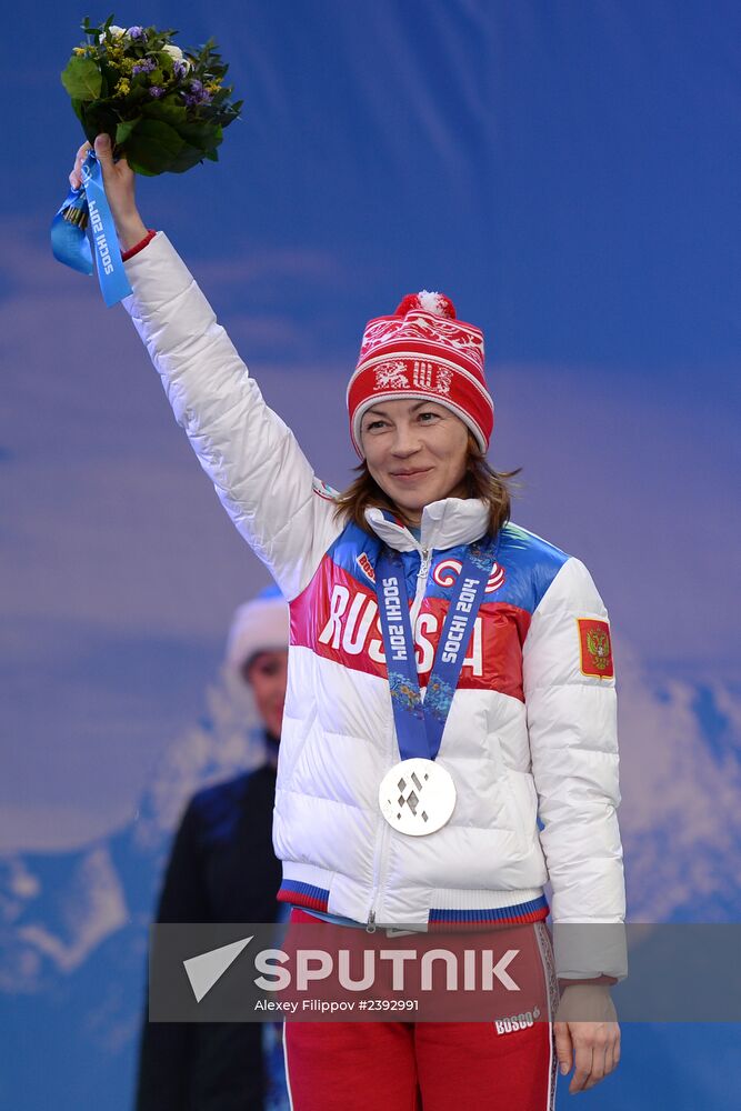 2014 Winter Paralympics. Medal ceremony. Day One