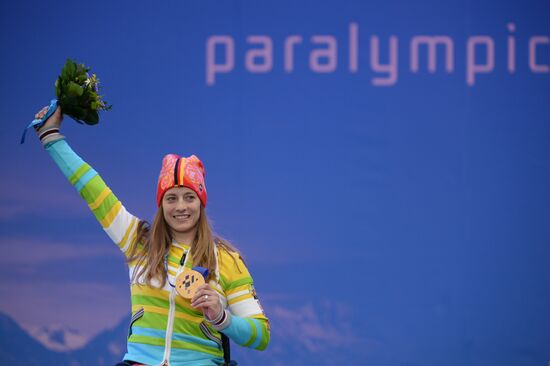 2014 Winter Paralympics. Medal ceremony. Day One