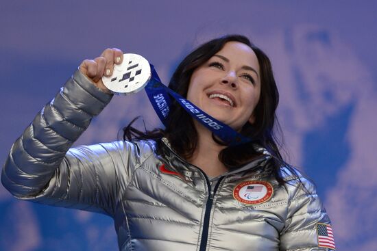 2014 Winter Paralympics. Medal ceremony. Day One