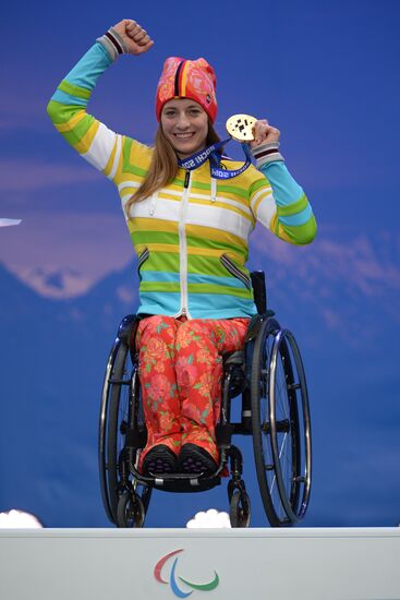 2014 Winter Paralympics. Medal ceremony. Day One