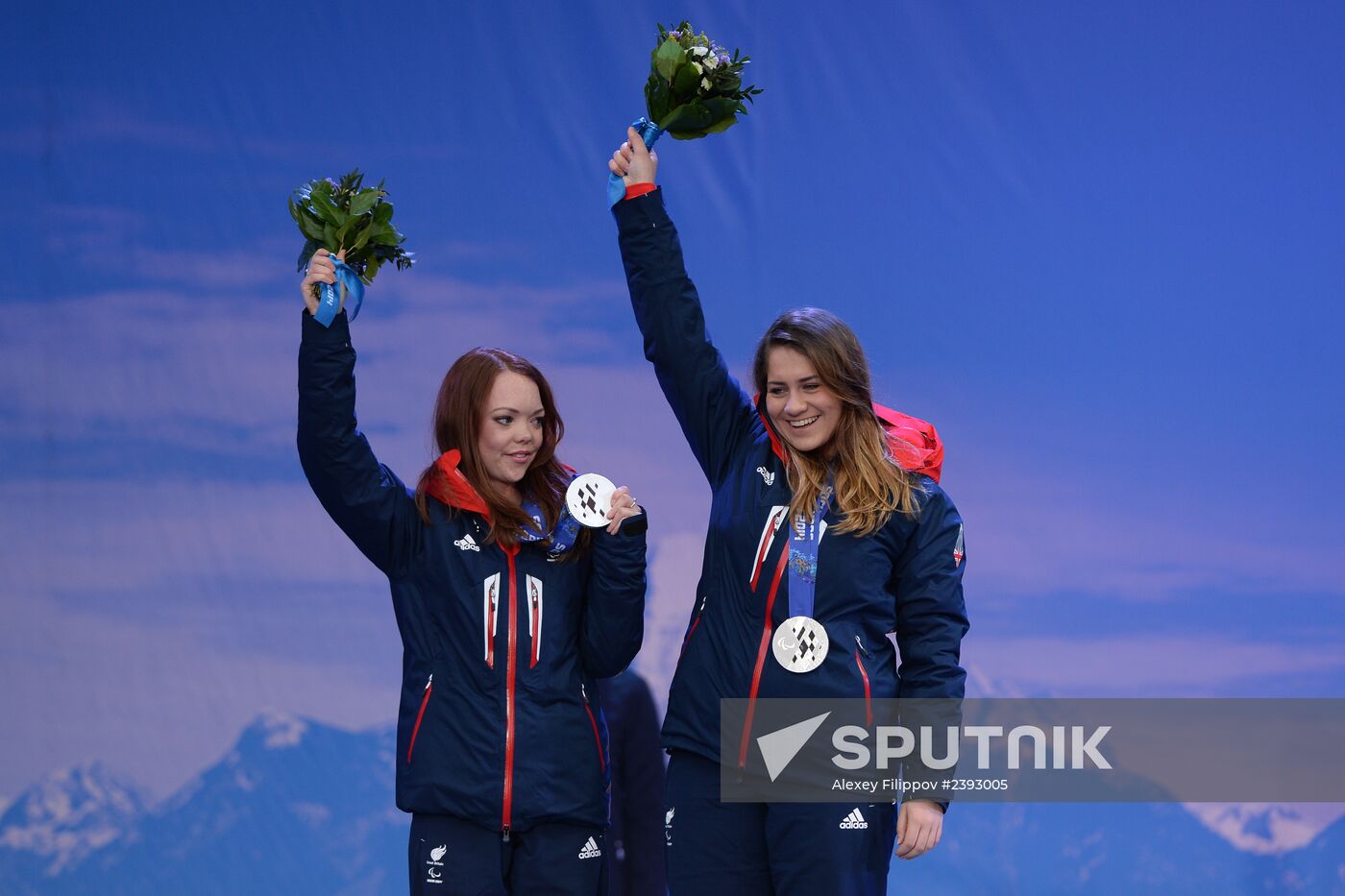 2014 Winter Paralympics. Medal ceremony. Day One