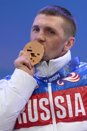 2014 Winter Paralympics. Medal ceremony. Day One