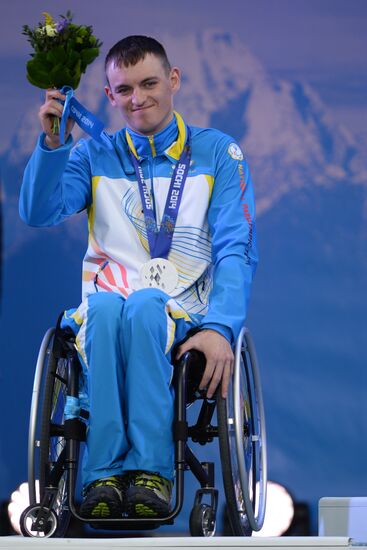 2014 Winter Paralympics. Medal ceremony. Day One