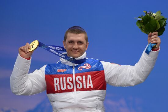 2014 Winter Paralympics. Medal ceremony. Day One