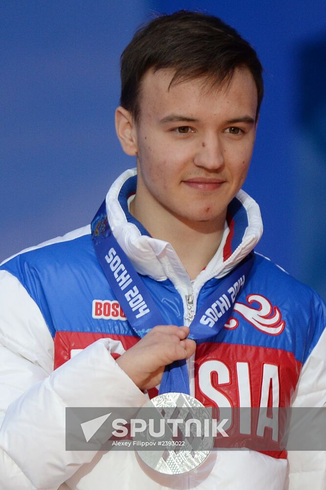 2014 Winter Paralympics. Medal ceremony. Day One