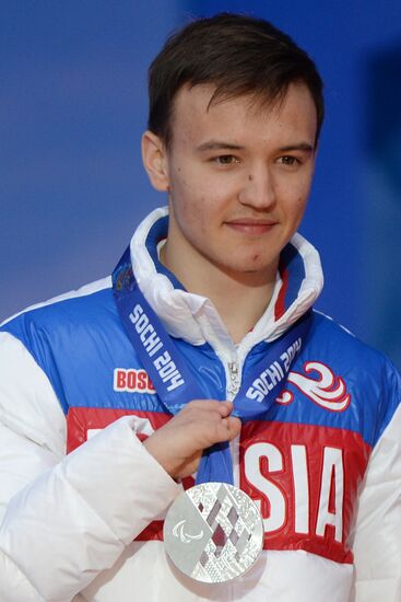 2014 Winter Paralympics. Medal ceremony. Day One