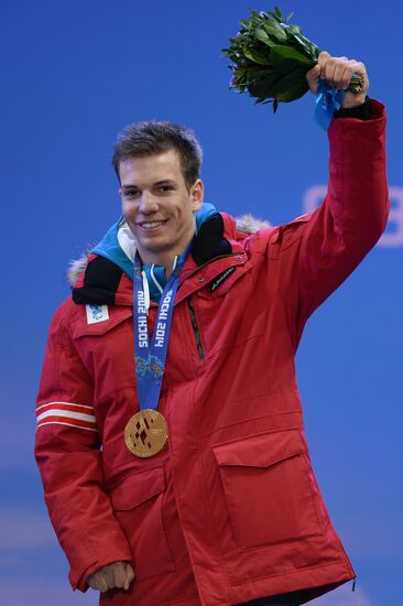 2014 Winter Paralympics. Medal ceremony. Day One