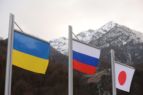 2014 Winter Paralympics. Medal ceremony. Day One