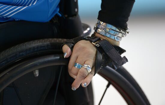 2014 Winter Paralympics. Wheelchair curling. Day Two