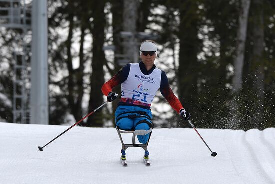 2014 Winter Paralympics. Cross-country skiing. Men. 15km race