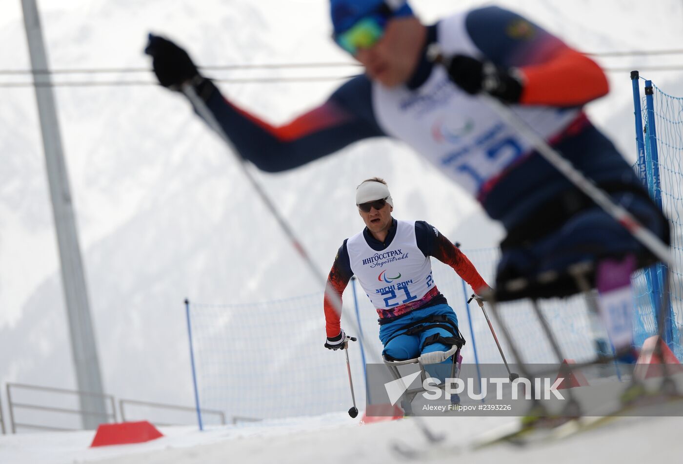 2014 Winter Paralympics. Cross-country skiing. Men. 15km race