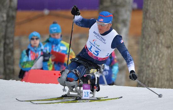 2014 Winter Paralympics. Cross-country skiing. Men. 15km race