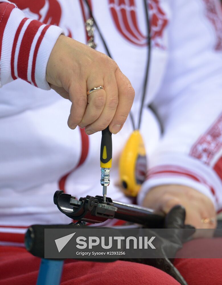 2014 Winter Paralympics. Wheelchair curling. Day Two
