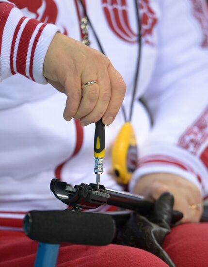 2014 Winter Paralympics. Wheelchair curling. Day Two