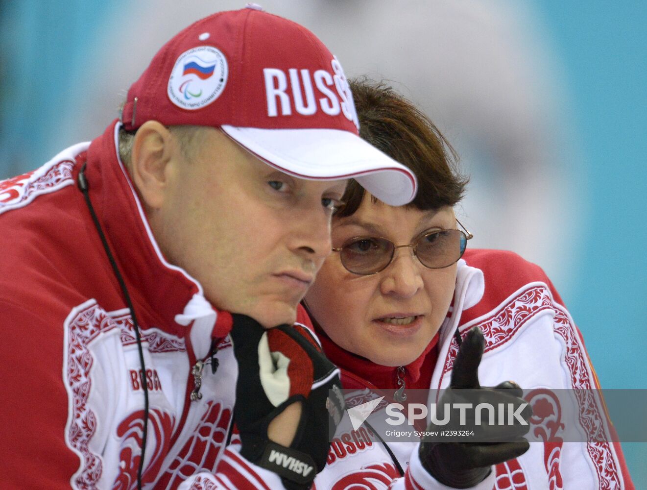 2014 Winter Paralympics. Wheelchair curling. Day Two
