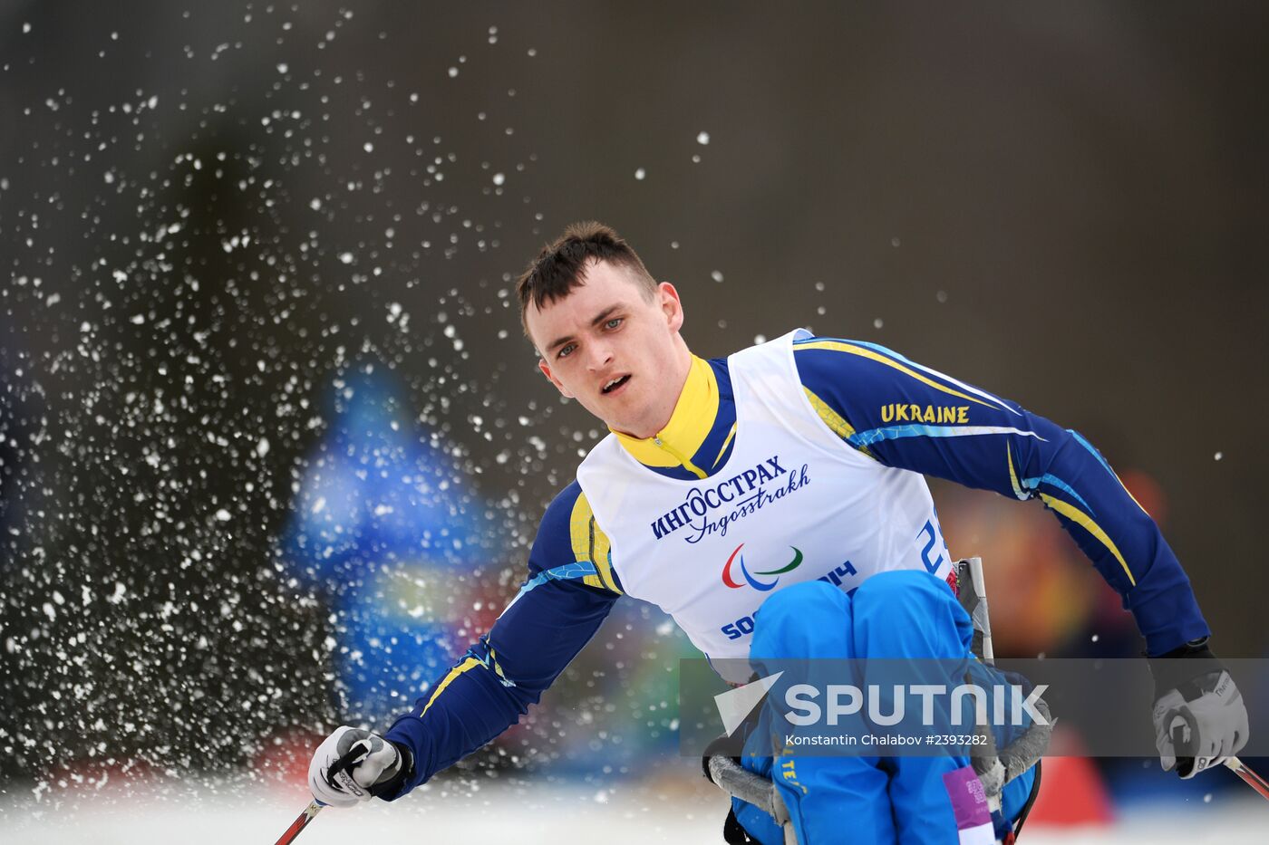2014 Winter Paralympics. Cross-country skiing. Men. 15km race