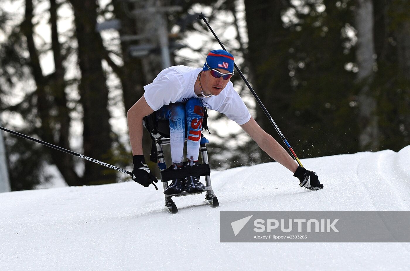 2014 Winter Paralympics. Cross-country skiing. Men. 15km race