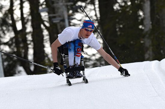 2014 Winter Paralympics. Cross-country skiing. Men. 15km race